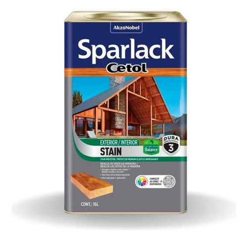 Cetol Stain Balance - Protetor Elástico Impregnante Acet 16l