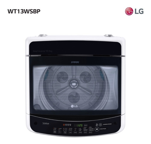 Lavarropas Superior LG 13 Kg Wt13wsbp - Garantía Oficial