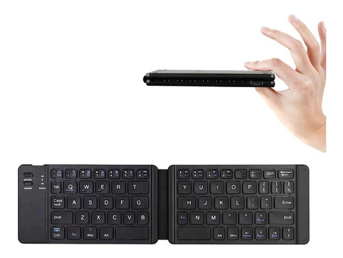 Teclado Bluetooth Plegable Compatible Android Ios Windows