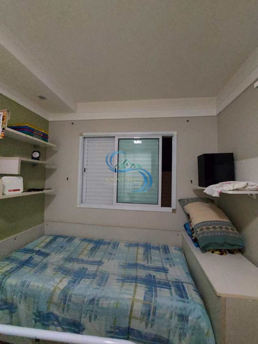 Imagem 12 de 25 de Apartamento Frente Mar 2 Dorms Caiçara Praia Grande - V3349