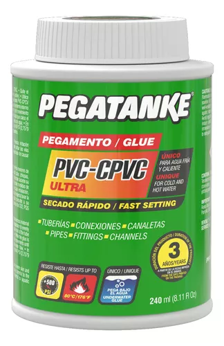 Pegamento PVC 240 CC tradicional c/aplicador VI