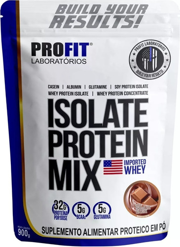 Whey Protein Isolado Mix 900g - Profit Labs - Proteina Polvo