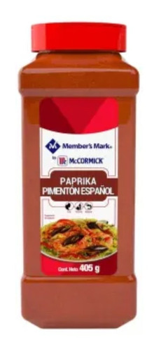 Paprika Pimentón Español Member's Mark By Mccormick 405 G