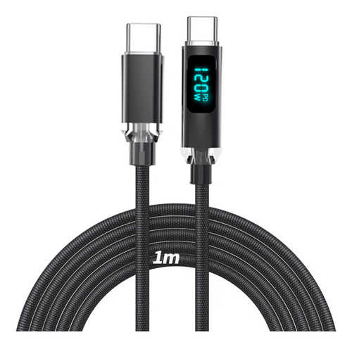 Pantalla Digital Led Tipo C: Cable De Carga Tipo C Y Cables