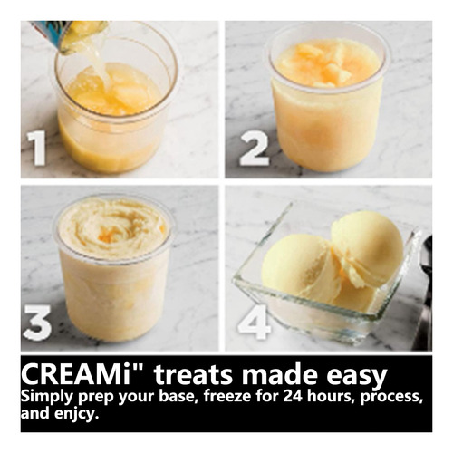 Envases De Helado Con Tapa Para Ninja Creami Pints Nc301