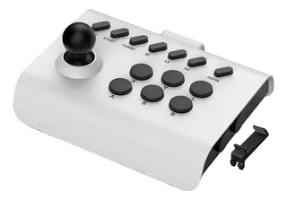 Joystick De Jogo Arcade Rocker Para Console Preto E Branco