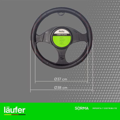 Imagen 6 de 10 de Funda De Volante Cuero Laüfer Premium
