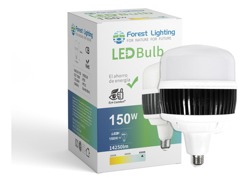 Lampara Led Alta Potencia Galponera 150w Foco Luz Fria