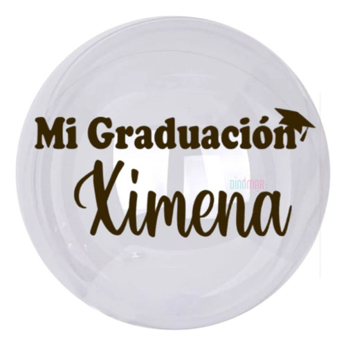 24vinil Decorativo Personalizado Mi Graduacion Nombres 14*8c