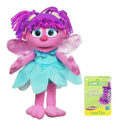 Sesame Street Plush Abby Cadabby, 9 Inch