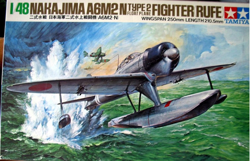 Nakajima A6m2n Rufe Hidroavion Tamiya Escala 1/48 Nuevo