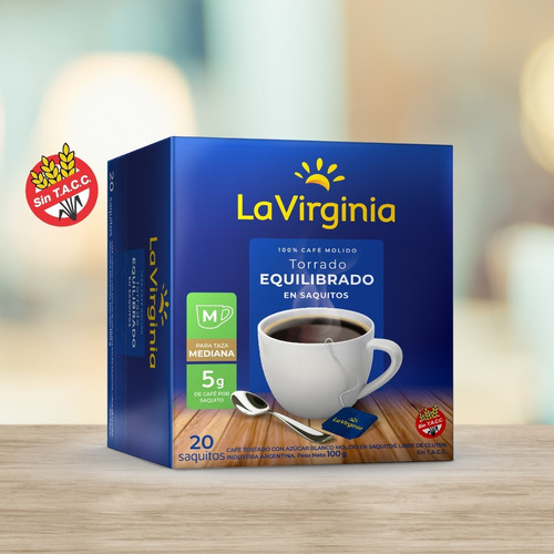 Cafe En Saquitos La Virginia X 20 Saquitos