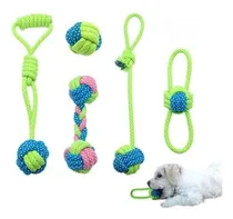 Comprar 5pcs Perro Interactivo Juguetes Mascota Cachorro Tire Juego 