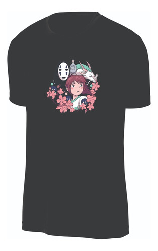 Camisetas El Viaje De Chihiro Studio Ghibli Sin Cara Haku