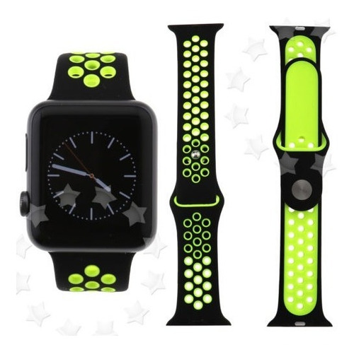 Para Reloj Iwatch Banda 42mm Deportes Silicona Pulsera Corre