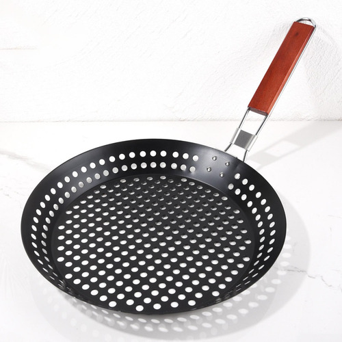 Sartén Para Asar, Sartén Antiadherente Con Mango Plegable