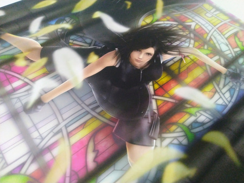 Pôster Final Fantasy 7 Advent Children Oficial Tifa Lockhart