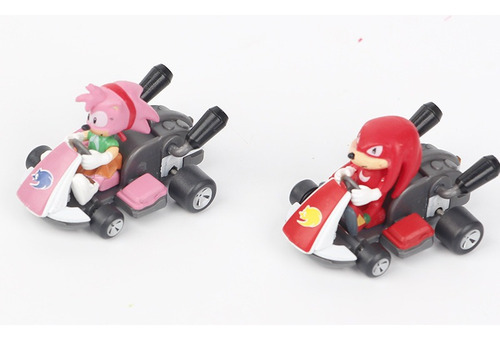 2.4g Sonic Rc Car Niños Juguetes Regalo+ Muñeca Modelo Coche