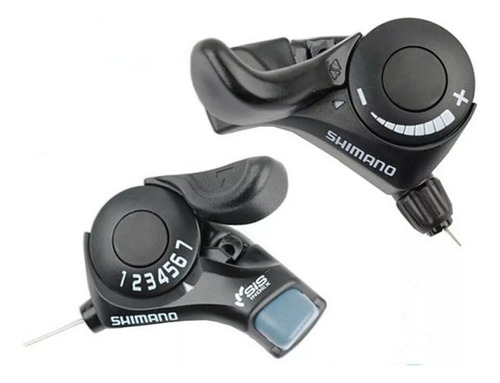 Kit Par De Shifter Bicicleta Shimano Tx30 3x7 21 Vel Mtb