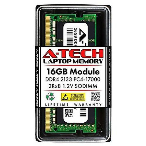 A-tech 16 Gb Ddr4 2133 Mhz Sodimm Pc4-17000 (pc4-2133p) Cl15