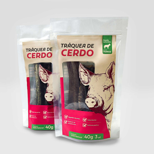 Tráquea De Cerdo - Snack Perros - Unidad a $2833