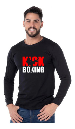 Poleras Manga Larga Kick Boxing