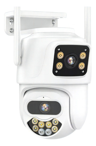 Cámara de seguridad  Wonsdar XM56-4K-WIFI Seguridad con resolución de 8MP visión nocturna incluida blanca