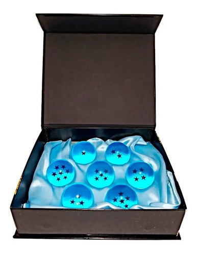 Imagen 1 de 6 de Esferas Dragon Ball Súper Azules X 7 Caja Original Ban Dai 