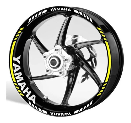 Calcomanias De Rines Personalizados Yamaha