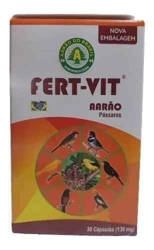 Aarão Fert-vit Premix Vitamínico 30 Cápsulas 130 Mg