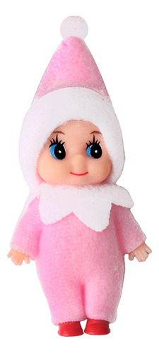 T 5 Pequeñas Muñecas De, Muñecas De Navidad, Lindos Rosa