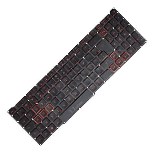 Teclado Para Acer Nitro 5 An517-51 Series Br Com Led