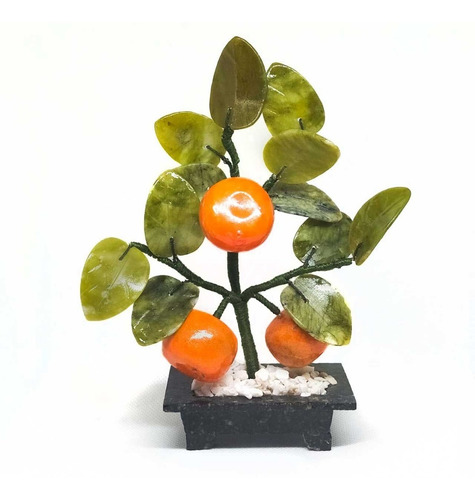 Árbol De Mandarina Bonsai Jade De La Buena Suerte Feng Shui