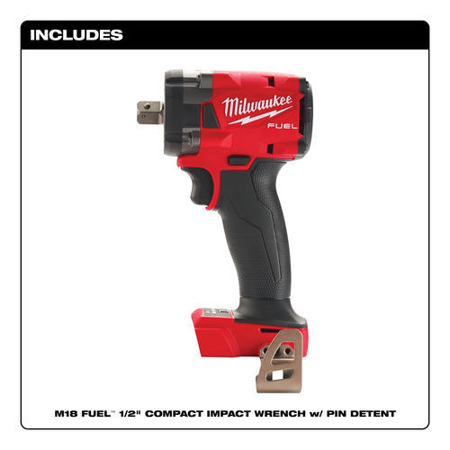 Llave De Impacto 1/2in M18 Fuel 250ft-lbs Milwaukee 2855p-20