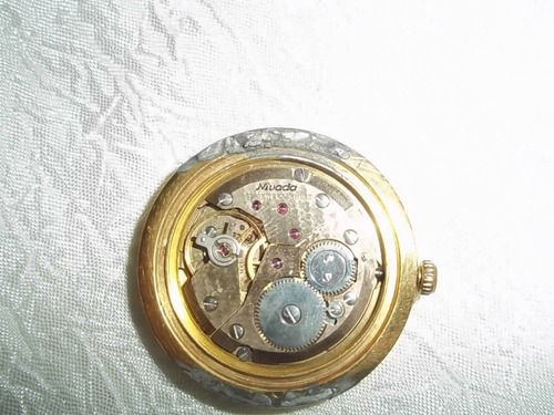 Imagen 2 de 2 de Maquina Para Reloj Nivada Swiss Made A Cuerda.