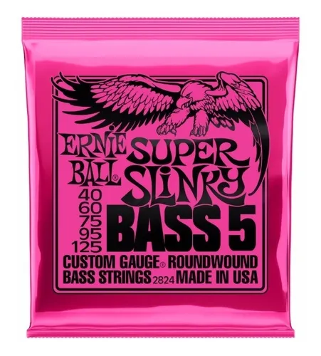comprar Cuerdas Para Bajo Ernie Ball 2824 \u002F 5 Cuerdas