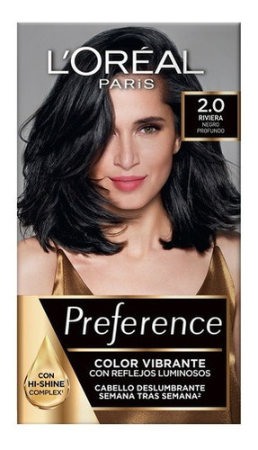 Tinte Para Cabello Preference L'oréal Paris Tono 2.0