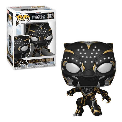 Funko Pop Black Panther 1102 Marvel Black Panther Wakanda