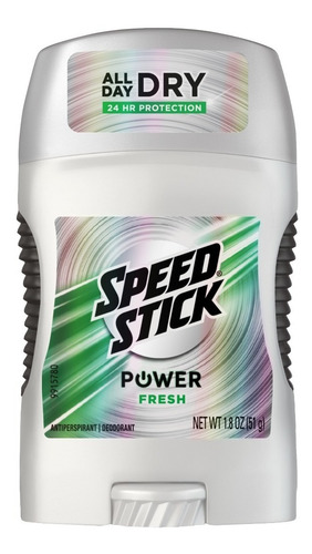Imagen 2 de 3 de Desodorante Speed Stick Power Fresh Barra De Larga Duración