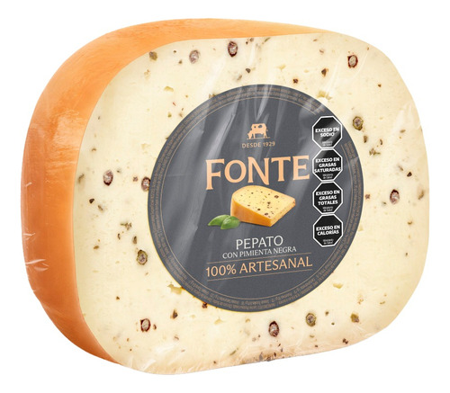 Queso Fonte Pepato 1/2 Horma 1.4 Kg Aprox