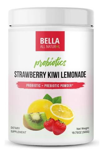 Iced Coffe Colageno & Lemonade Strawberry Bella All Natural