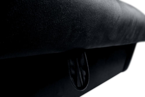 Sofá Cama Para Sala De Estar Zaia Com Baú Veludo Matrix Cor Preto