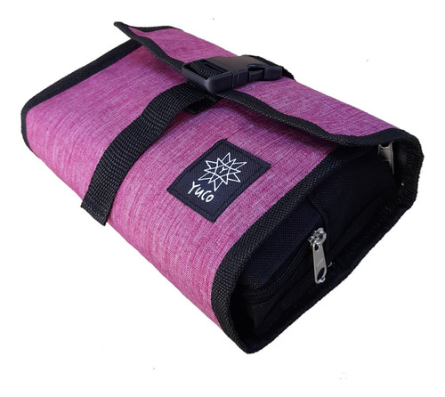 Imagen 4 de 10 de Cartuchera Desplegable Organizador Unisex Lisa -con Broche!-