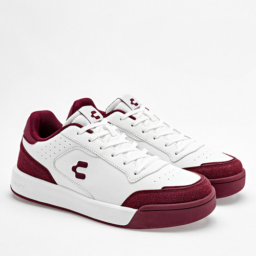 Tenis Hombre Charly 1086709008 Blanco Vino