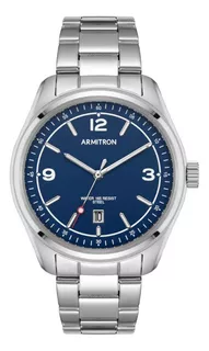 Reloj Armitron Caballero Extensible Color Plata 205497nvsvwm