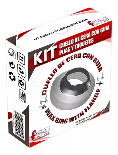 Cuello De Cera Con Guía - Incluye Pijas Y Taquetes