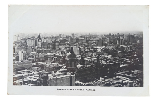 Buenos Aires Vista Parial G. Bourquin Y Cia Foto Postal 570