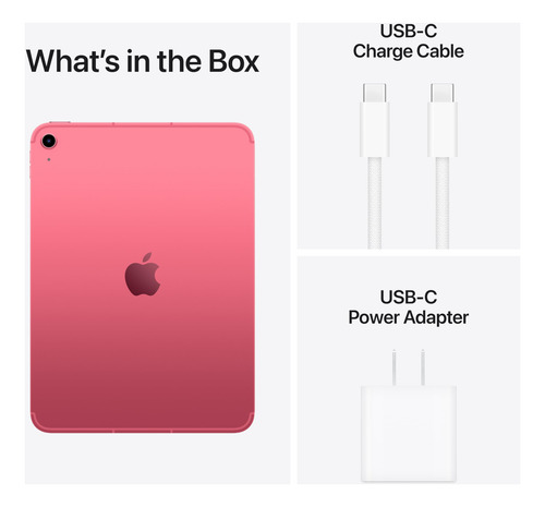 Tableta Apple iPad 11 Pulgadas 256 Gb Rosa Wi-fi 6 + 5g A16