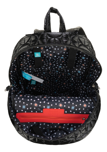 Pañalera Backpack Cloe Volini Grande Color Negro