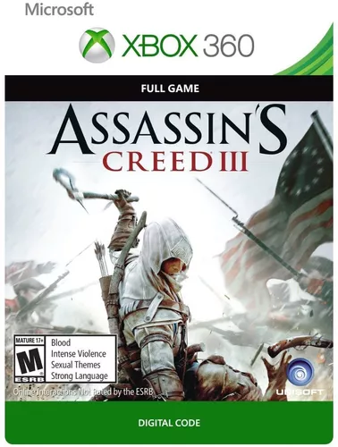 Assassin's Creed III - Xbox One 360 - Microsoft - Jogos de Luta